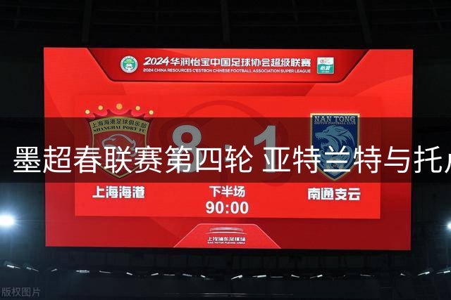 墨超春联赛第四轮 亚特兰特与托卢卡互交白卷